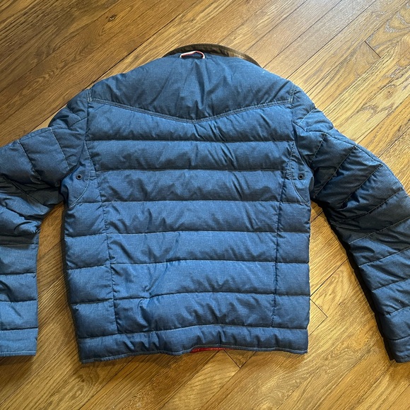 Moncler Denim print light puffer size 4 - Picture 5 of 14